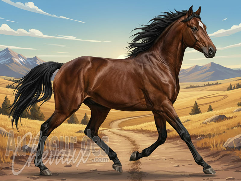 Le Cheval Quarab, une synth�se de l'excellence am�ricaine