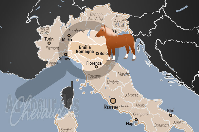 La R�gion d'�milie Romagne, le galop des plaines fertiles aux sommets des apennins