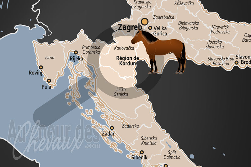 La R�gion de Kordun, le galop de la libert� entre karst et for�ts vertes