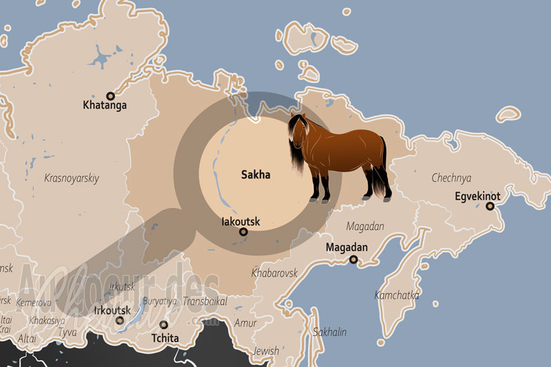 La R�publique de Sakha, le destrier des glaces au c?ur du p�le du froid