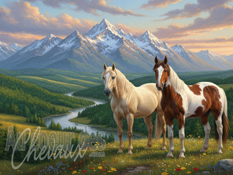 Les Robes du cheval, analyse g�n�tique, classification et d�terminisme ph�notypique