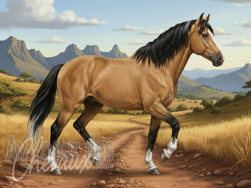 Le Cheval Selale, l'�me des hauts plateaux d'�thiopie