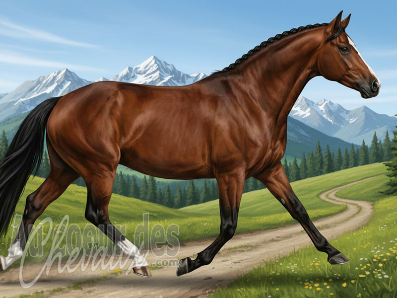 Le Cheval de Selle Autrichien, de la tradition imp�riale au sport moderne