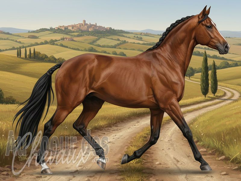 Le Cheval de Selle Italien, l'art de la synth�se �questre