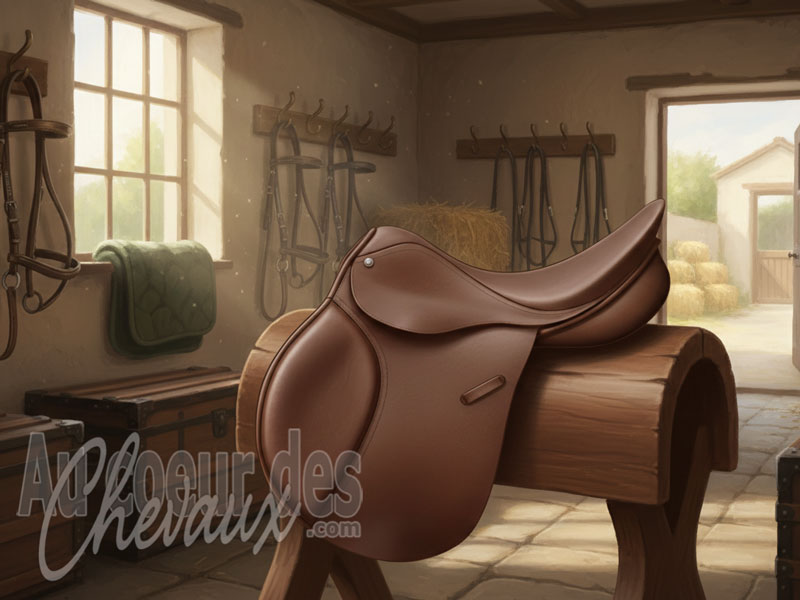 La Selle d'�quitation mixte pour le cheval, polyvalence ergonomique, �quilibre neutre et adaptabilit� pluridisciplinaire