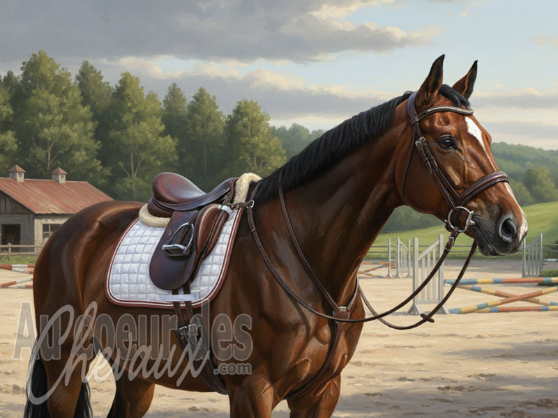 La Selle pour le cheval, interface de r�partition des charges, libert� biom�canique et pr�servation de l'int�grit� physique