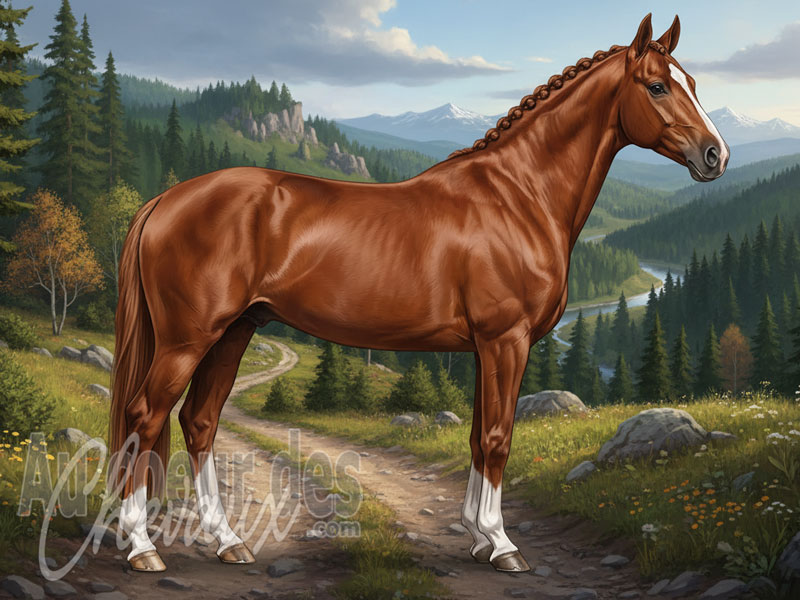 Le Cheval de Selle Roumain, l'�closion d'un athl�te dans les balkans