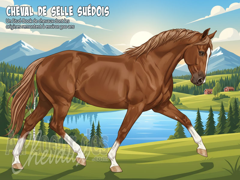 Le Cheval de Selle Su�dois, quatre si�cles d'excellence nordique