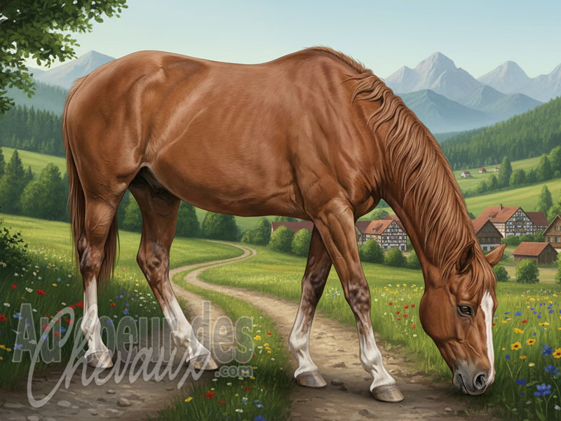Le Cheval Senner, la plus ancienne race d'allemagne