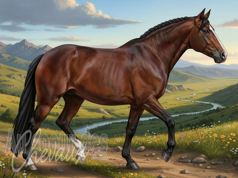 Le Cheval Shirvan, l'h�ritage des plaines de l'azerba�djan
