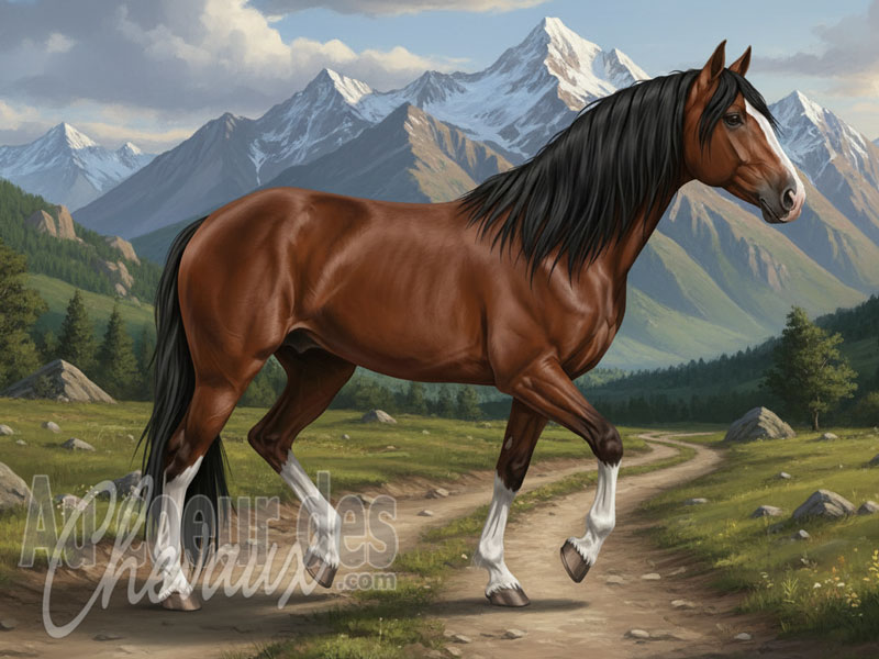 Le Cheval Siaen, le fier coursier du pendjab pakistanais