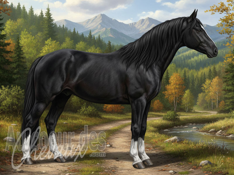 Le Cheval Sil�sien, la force et l'�l�gance de la basse-sil�sie