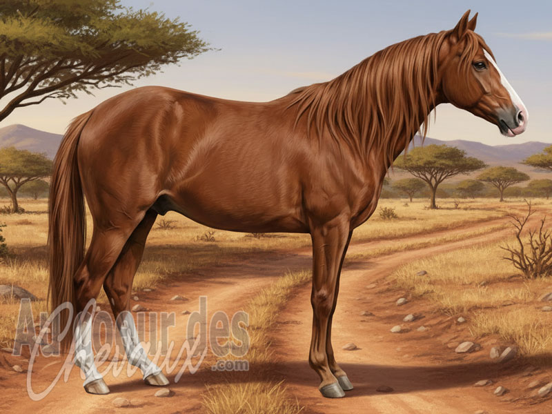 Le Cheval Somalien, le guerrier de la corne de l'afrique