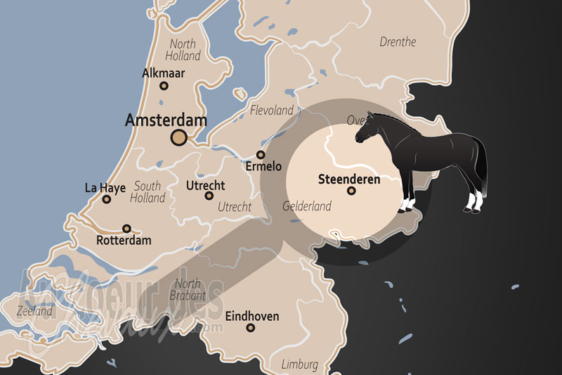 La localisation de Steenderen aux Pays Bas
