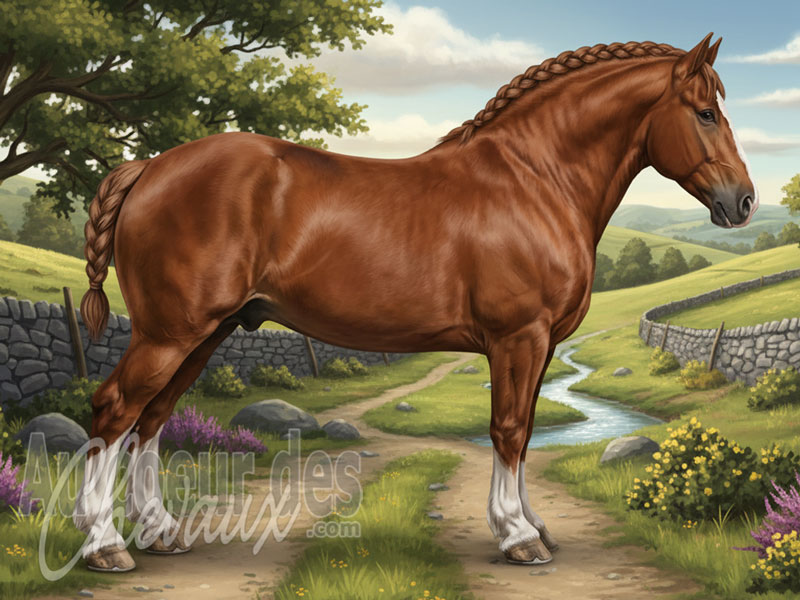 Le Cheval Suffolk Punch, le colosse d'est-anglie