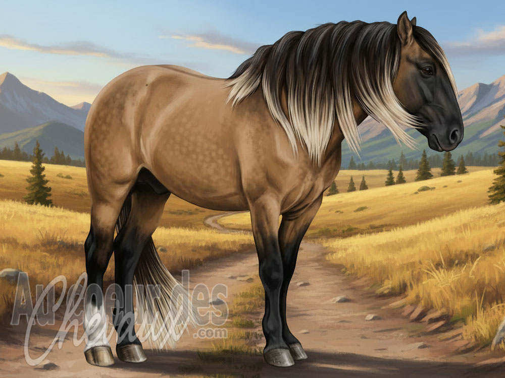 Le Cheval Sulphur Springs, un h�ritage espagnol fig� dans le temps