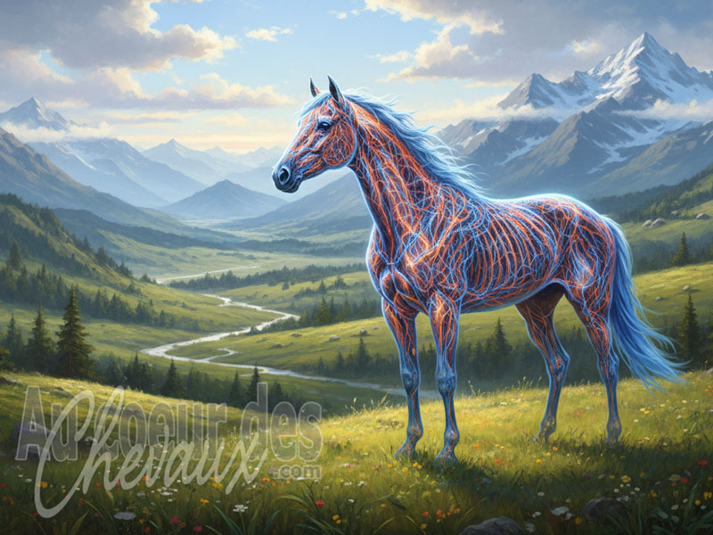 Le Syst�me nerveux du cheval, coordination motrice, vigilance sensorielle et �quilibre hom�ostatique