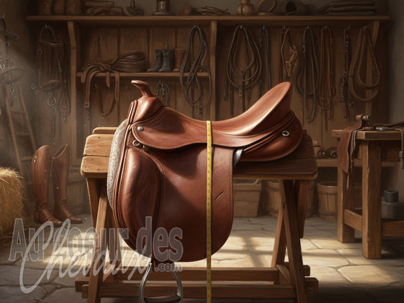 La Taille de la selle d'�quitation ib�rique, ergonomie, r�partition des pressions et sp�cificit�s dimensionnelles