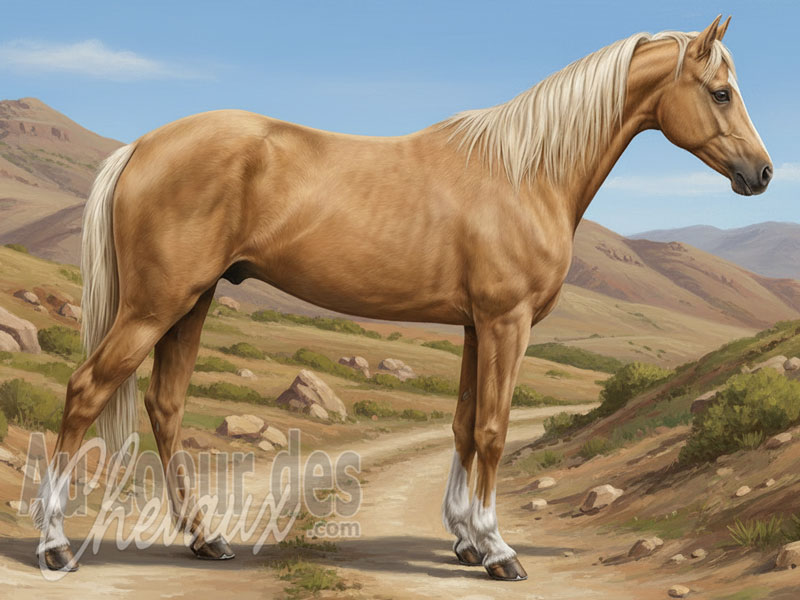 Le Cheval Tchenaran, l'alliance guerri�re des steppes et du d�sert