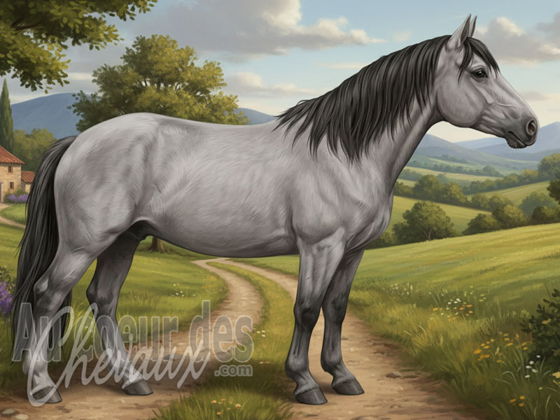 Le Cheval de Trait du Maine, splendeur et fusion d'une race fran�aise