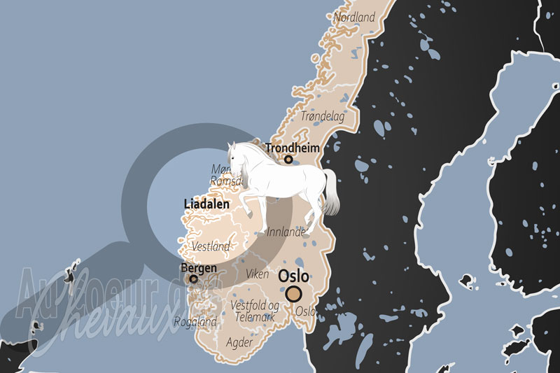 La Vall�e de Liadalen, le galop des nuages au pied des pics du sunnmore