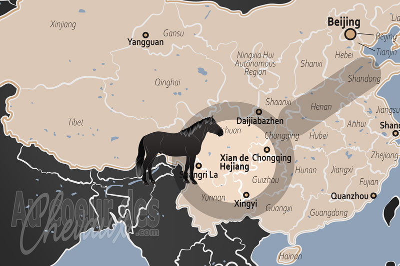 Le Xian de Hejiang, le galop discret des collines du sichuan m�ridional