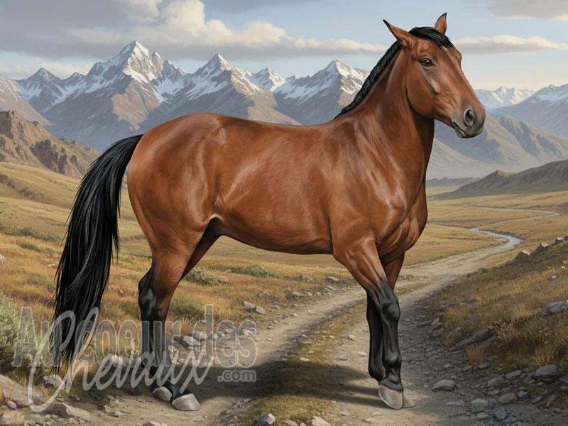Le Cheval Yargha, l'�lite de l'amble en afghanistan